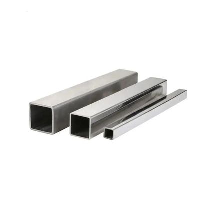 ASTM Hl kết thúc thép không gỉ đường ống hình vuông Profile 201 202 316 Bright Mirror